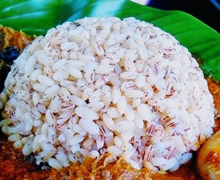 Ofada Rice with Sauce